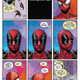 Deadpool taking a moment to acknowledge Mister Miracle.